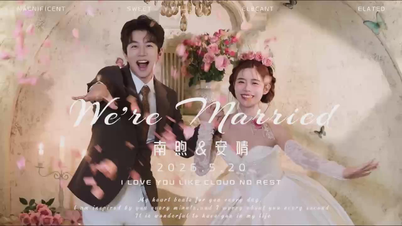 A65婚礼暖场视频(25张)